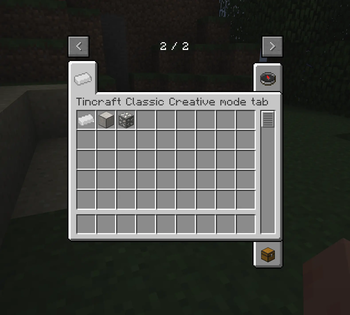Creative tab