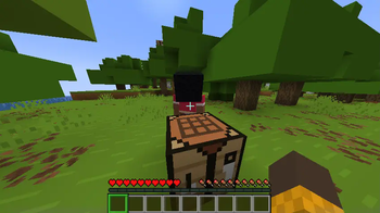 player with robber mask