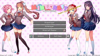 DDLC TItle Screen - Gallery