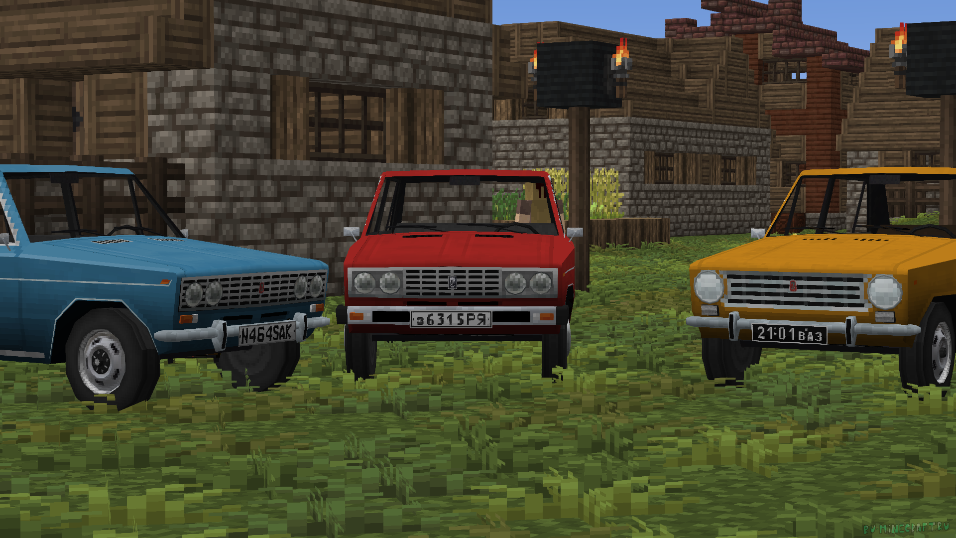 Pixel Auto LADA - Minecraft Mod