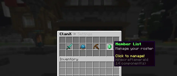 ClanX >> setting gui