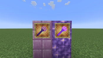 Normal + Enchanted Texture