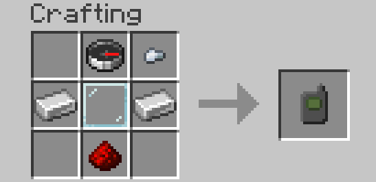 GPS Crafting Recipe