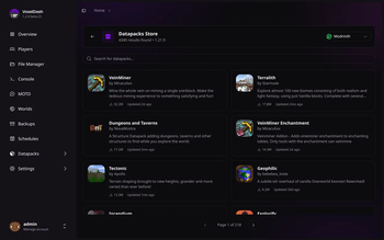 Mod, Plugin & Datapack Store