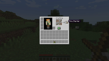 Crafting Recipe Inverted
