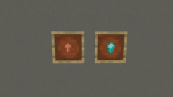 Copper Nugget and Diamond Shard