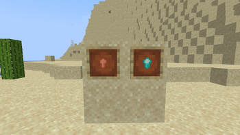 Copper Nugget and Diamond Shard