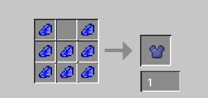 Lapis chestplate craft
