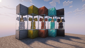 Sets in armor stands