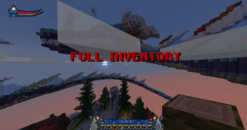 Inventory Full Warning