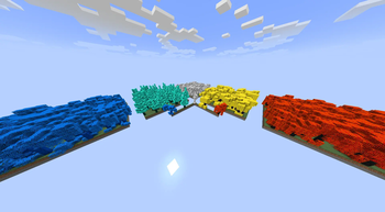 There aren't biomes but wanted to insert a picture of all trees