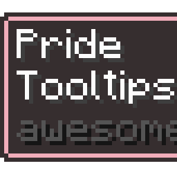 Light Pink Tooltip (Monochrome)