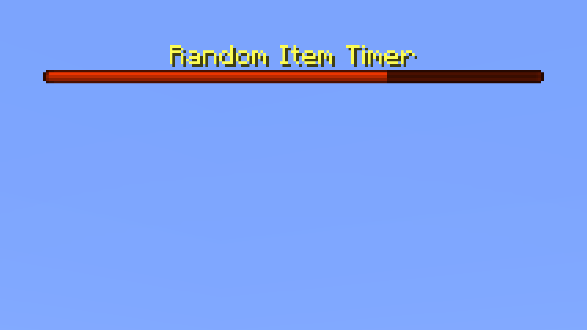 Random Item Minecraft Mod