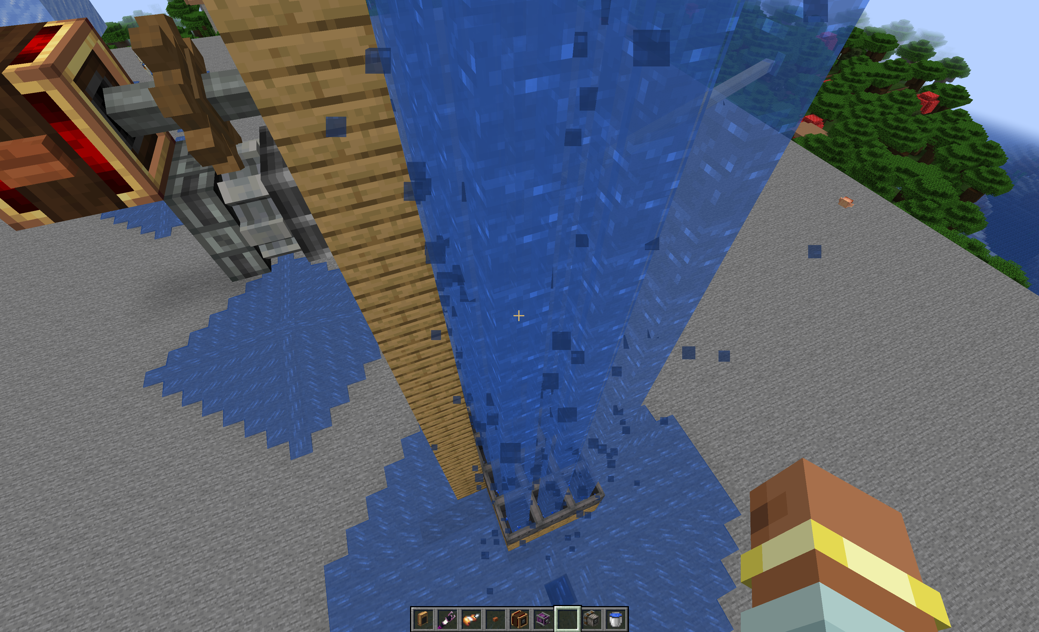 basin fluid transfer