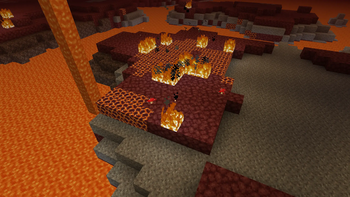 Nether lava (vanilla)