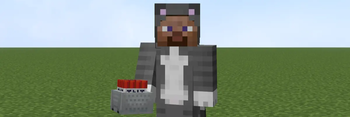 3D TNT Minecart