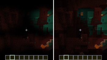 Clear View Around Endermen