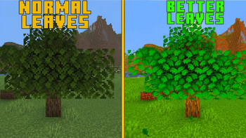 Normal leaves vs Fresh Vanilla Plus leaves