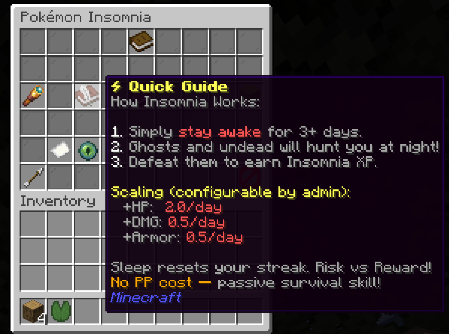 Insomnia skill