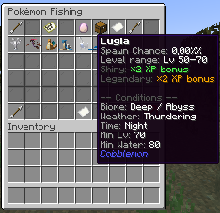 Legendary fishing