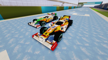 Renault and Force India