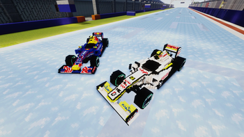Red Bull and Brawn GP
