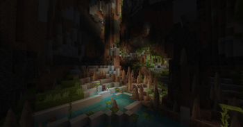 Lush Dripstone Caves