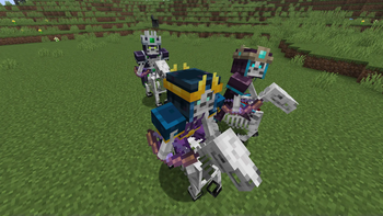 Skeleton Horse Jockey