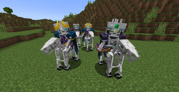 Fresh Skeleton Horse Jockeys