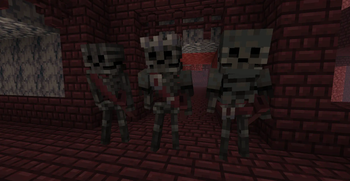 Fresh Wither Skeletons