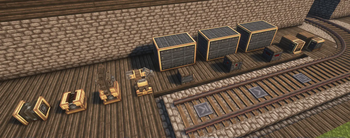 rail track recolored and retextured