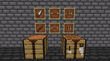 Slightly harder crafting tables