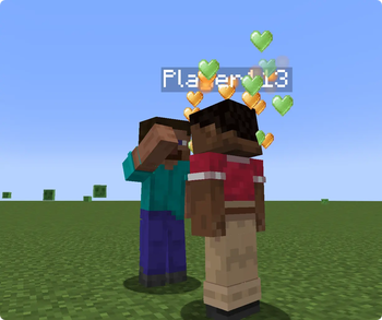 Pat your friend