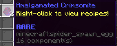 Old spawn egg + old slot highlight