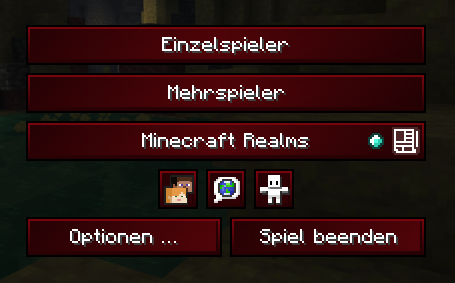 Main menu - GUI