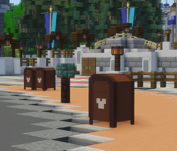 Main Street Trash Bin