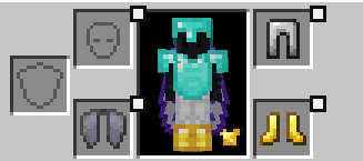 Some cosmetic armor overriding default armor (creative)