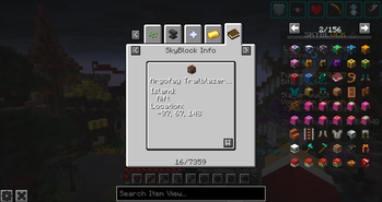 Info Recipe preview