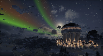 Auroras in the Aether