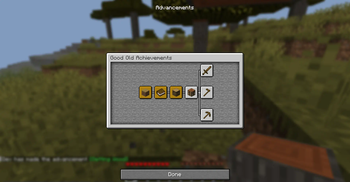 Second advancement progress