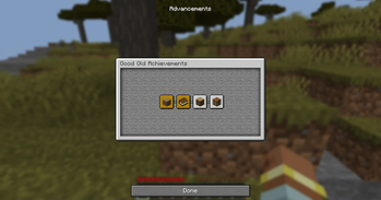 First advancement progress