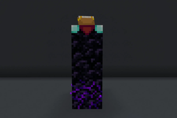 Old Obsidian Block Texture
