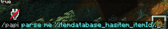 Parsing if player has an item