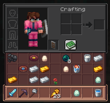 Inventory with random Items
