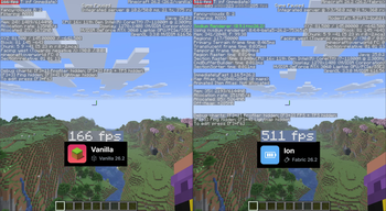 Vanilla FPS vs Ion FPS