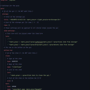 Easy config
