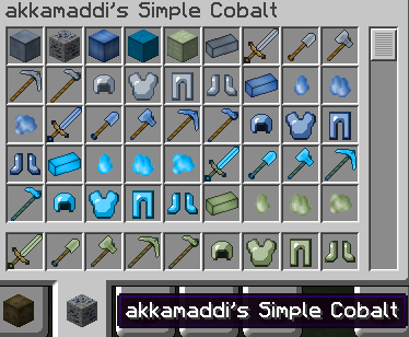 Simple Cobalt Items