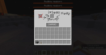The item chargers UI.