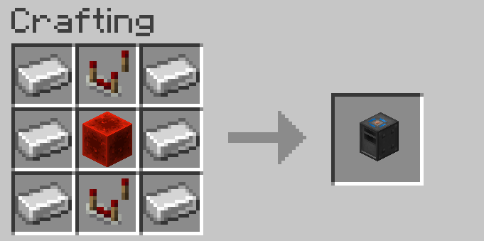 Crafting recipe