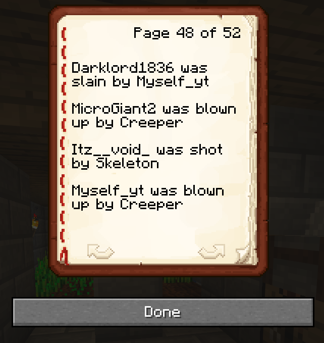 Obituary Page
